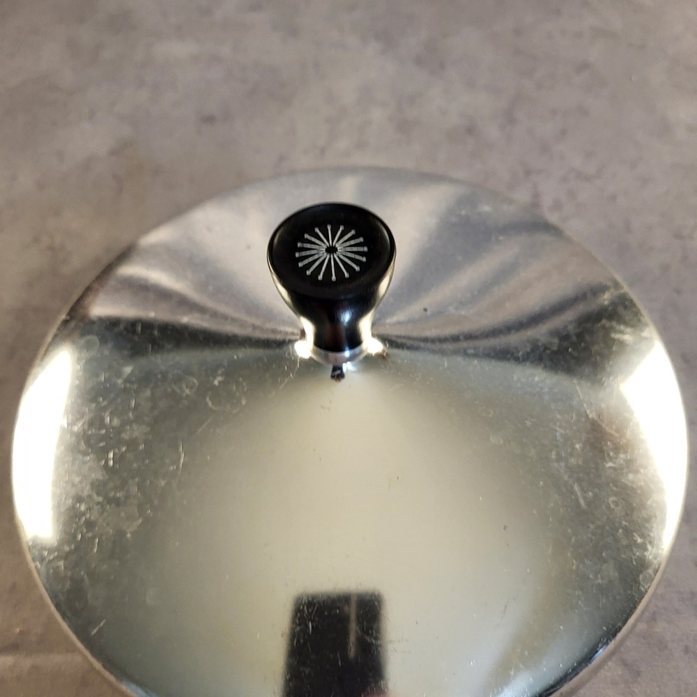 Wear Ever Replacement LID ONLY White Star Inner-Clad Pot 7" atomic starburst